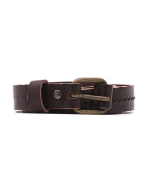 Ceinture en cuir marron Acquaverde