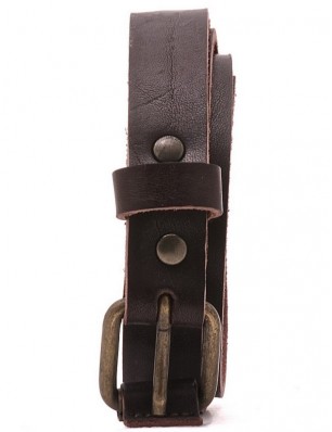 Ceinture en cuir marron Acquaverde