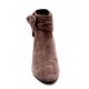 Bottines What For en daim gris