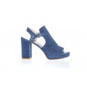 Sandales bleu Mally