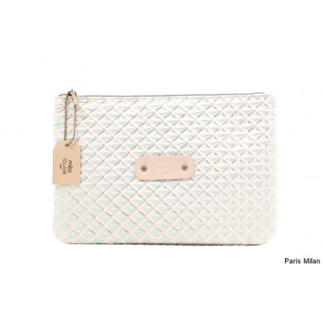 Pochette damier Mila Louise 