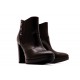 Bottines en cuir noir Nero Giardini