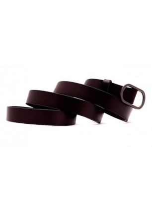 Mos Mosh ceinture en cuir bordeaux