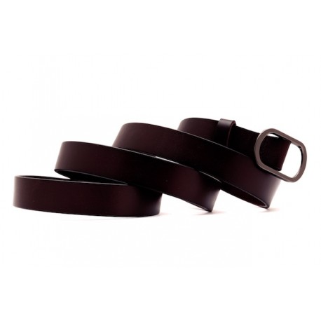 Mos Mosh ceinture en cuir bordeaux