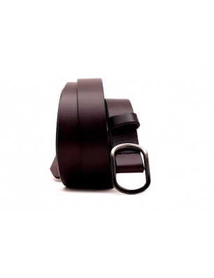 Mos Mosh ceinture en cuir bordeaux