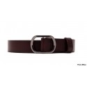 Mos Mosh ceinture en cuir bordeaux