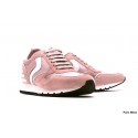 Voile Banche sneakers en daim et textile rose