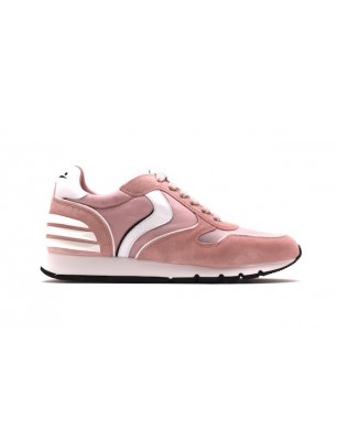 Voile Banche sneakers en daim et textile rose