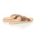 Lovelies mules en daim marron