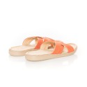 Claquettes en suède orange Lovelies