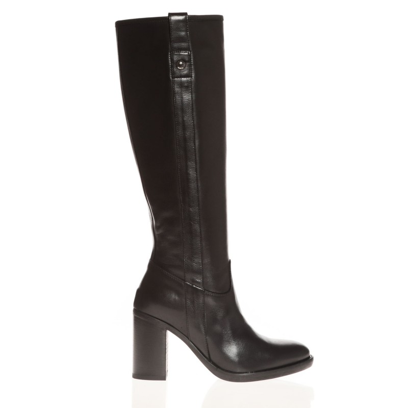 bottes marron talon