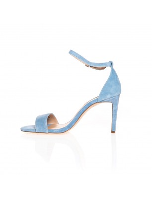 Steve Madden sandale épurée en suédé bleu ciel