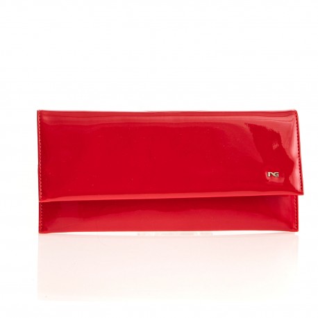 Pochette rouge brillant Nero Giardini