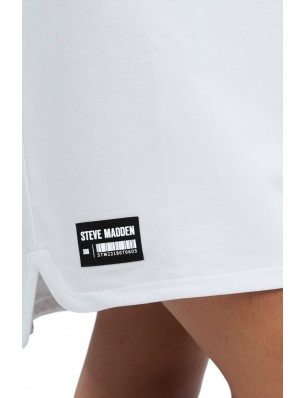 Steve Madden robe sweat en coton blanc