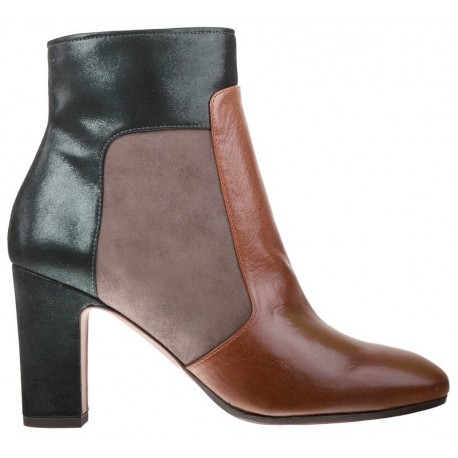 Chie Mihara bottines en cuir tricolore