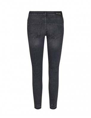 Mos Mosh jeans gris anthracite avec poches décorées