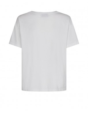 Mos Mosh tee-shirt blanc imprimé