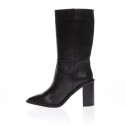 Lola Cruz bottes mi-hautes noires