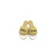 Fiorina claquettes en cuir et raphia mon amour