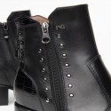 Nero Giardini bottines zippées en cuir noir