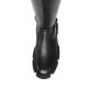 Steve Madden cuissardes noires avec semelles crantées