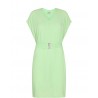 Mos Mosh robe verte fluide ceinturée