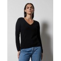 Not Shy pull en cachemire noir col V