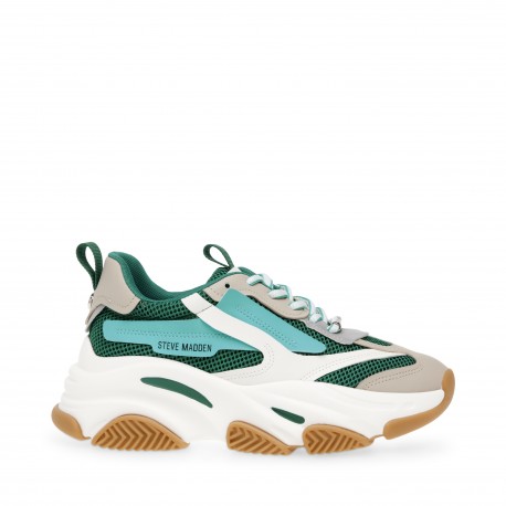 Steve Madden Sneakers verte et blanche