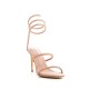 Lola Cruz sandales dorées a talons fins