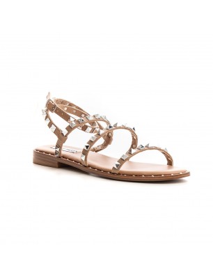 Steve Madden sandales camel ornées de clous argentés