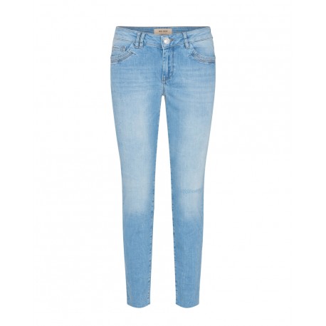 Mos Mosh jeans slim bleu delavé