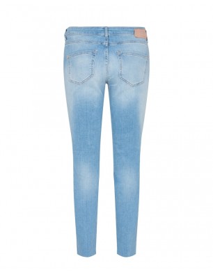 Mos Mosh jeans slim bleu delavé