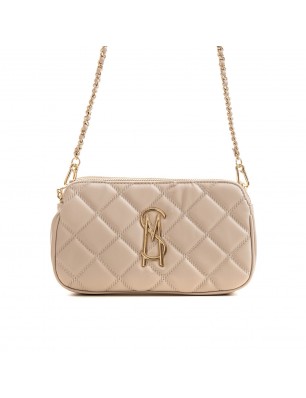 Steve Madden sac beige matelassé chaine dorée