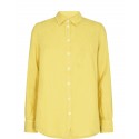 Mos Mosh chemise en lin jaune