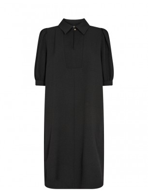 Mos Mosh robe en crepe noir...