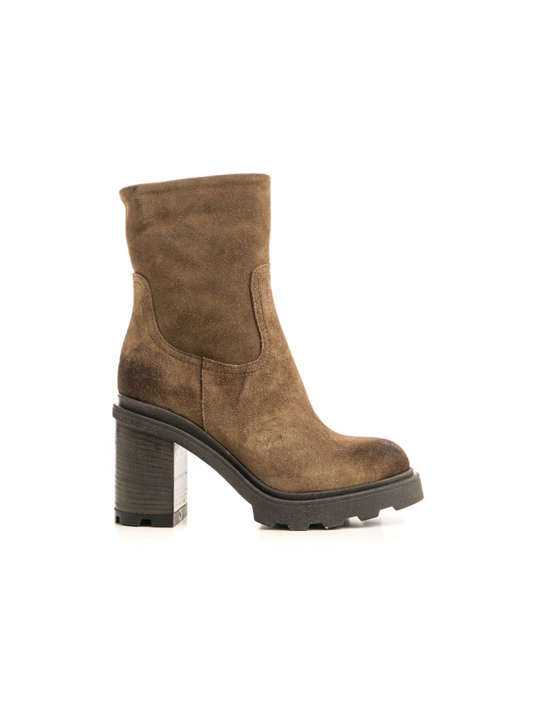 Chaussure Boots Femme Mimmu Suede Bottine Mimmu Women's Square