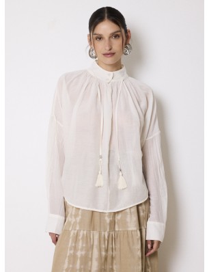 Not shy blouse en coton et...