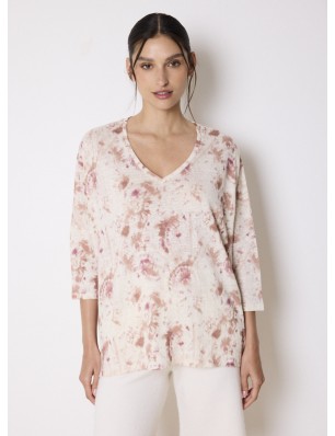 Not Shy T-shirt poncho en...