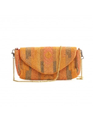 Sac pochette en perles...