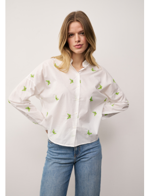 0039 Italy chemise en voile...