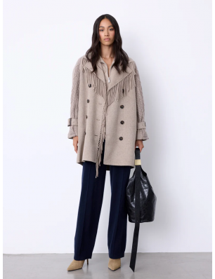 Not Shy veste beige en...