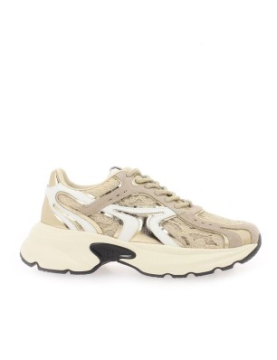 GIO+ baskets en cuir blanc,...