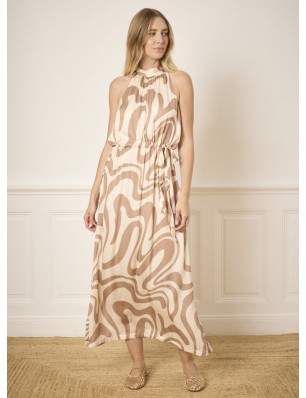 Not Shy robe longue à...