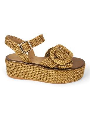 Fiorina sandales compensées...