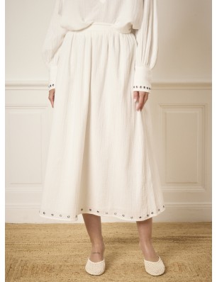 Not Shy jupe en gaze de...