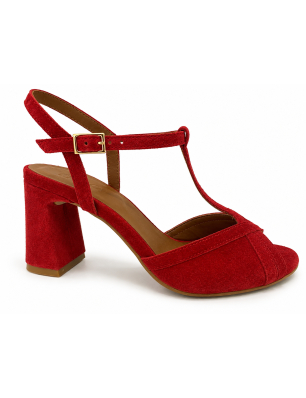Zoi sandales salomé en cuir...