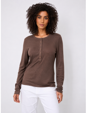 Not Shy T-shirt en lin...
