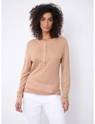 Not Shy tee shirt en lin...