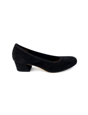 Zoï ballerines en daim noir