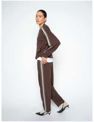 Mosmosh pantalon marron en...